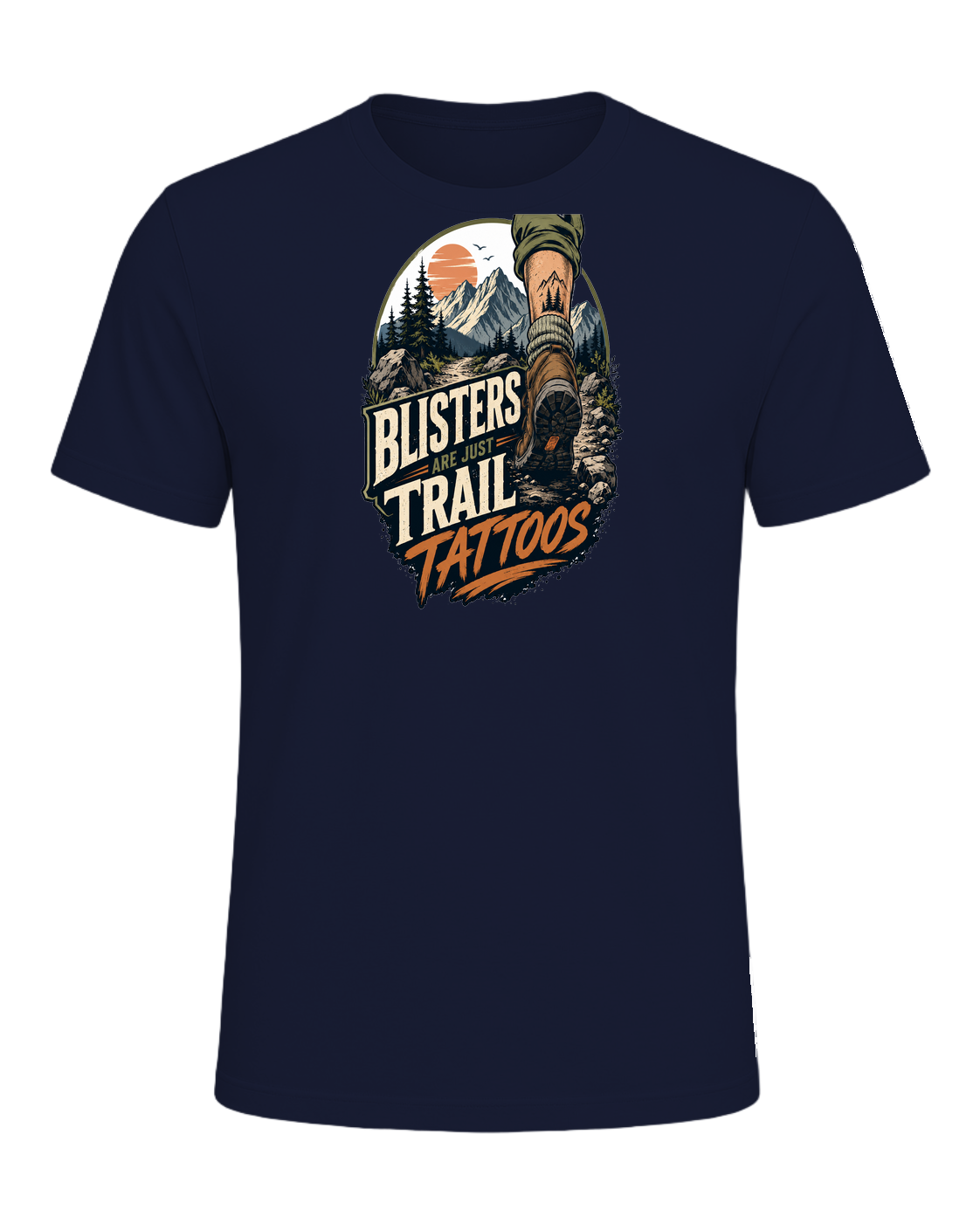 blisters are just trail tattoos — Navy