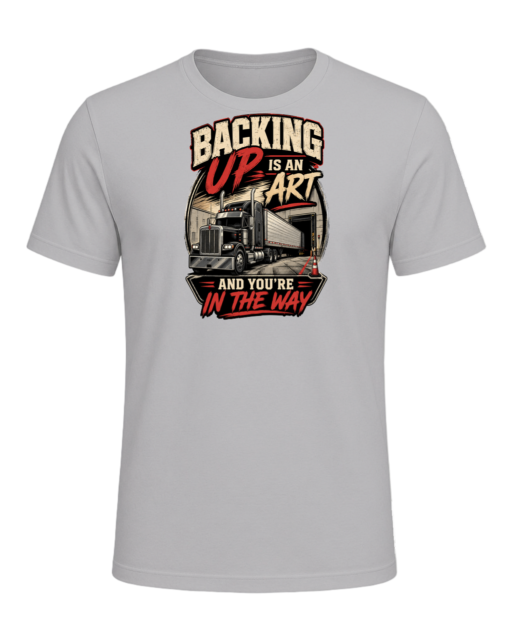 Backing up is an art and you're in the way — Athletic Heather