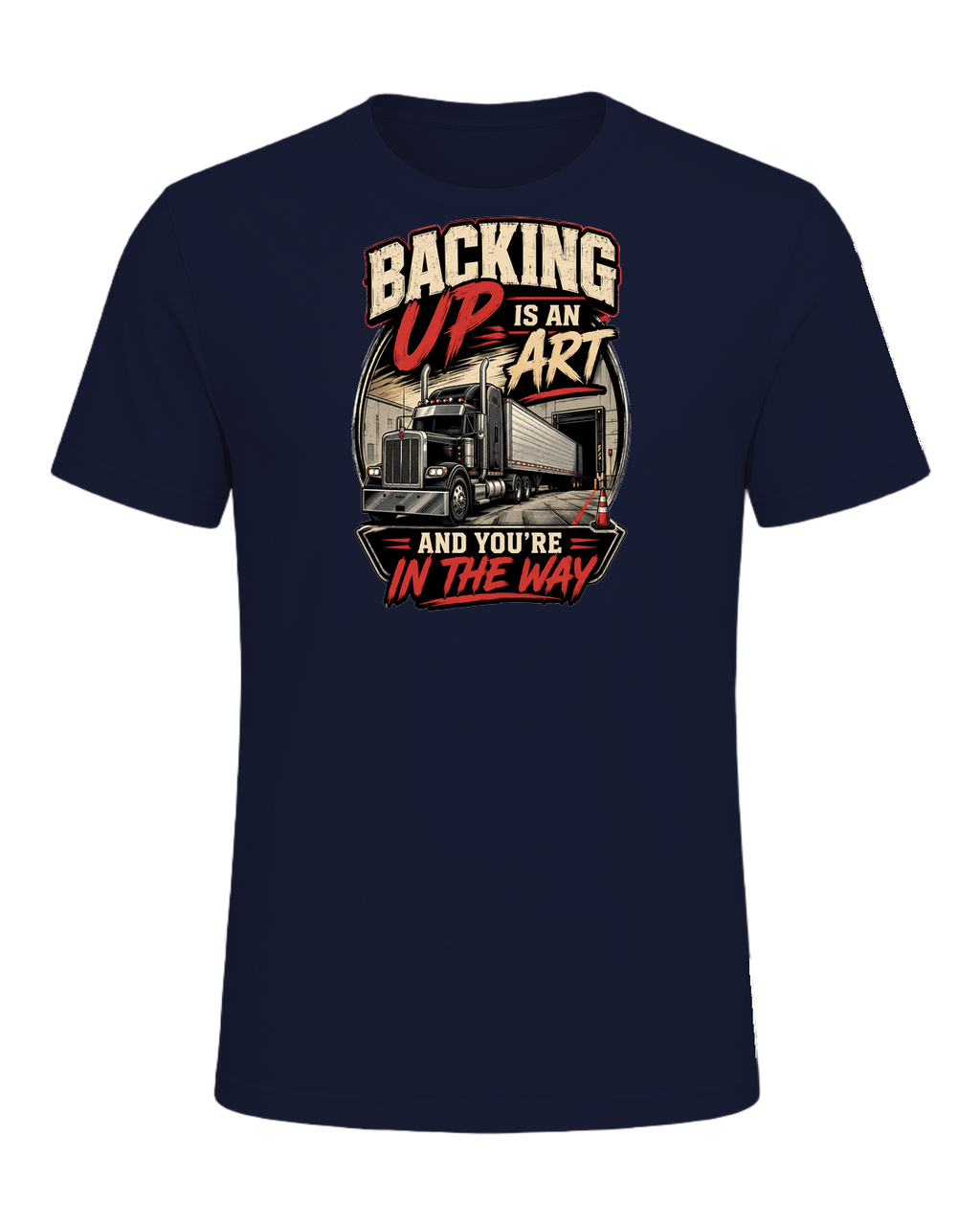 Backing up is an art and you're in the way — Navy