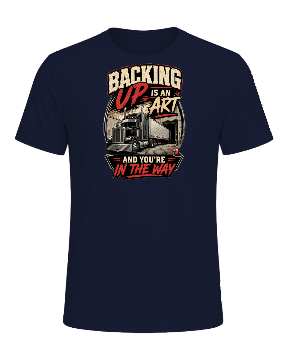 Backing up is an art and you're in the way — Navy