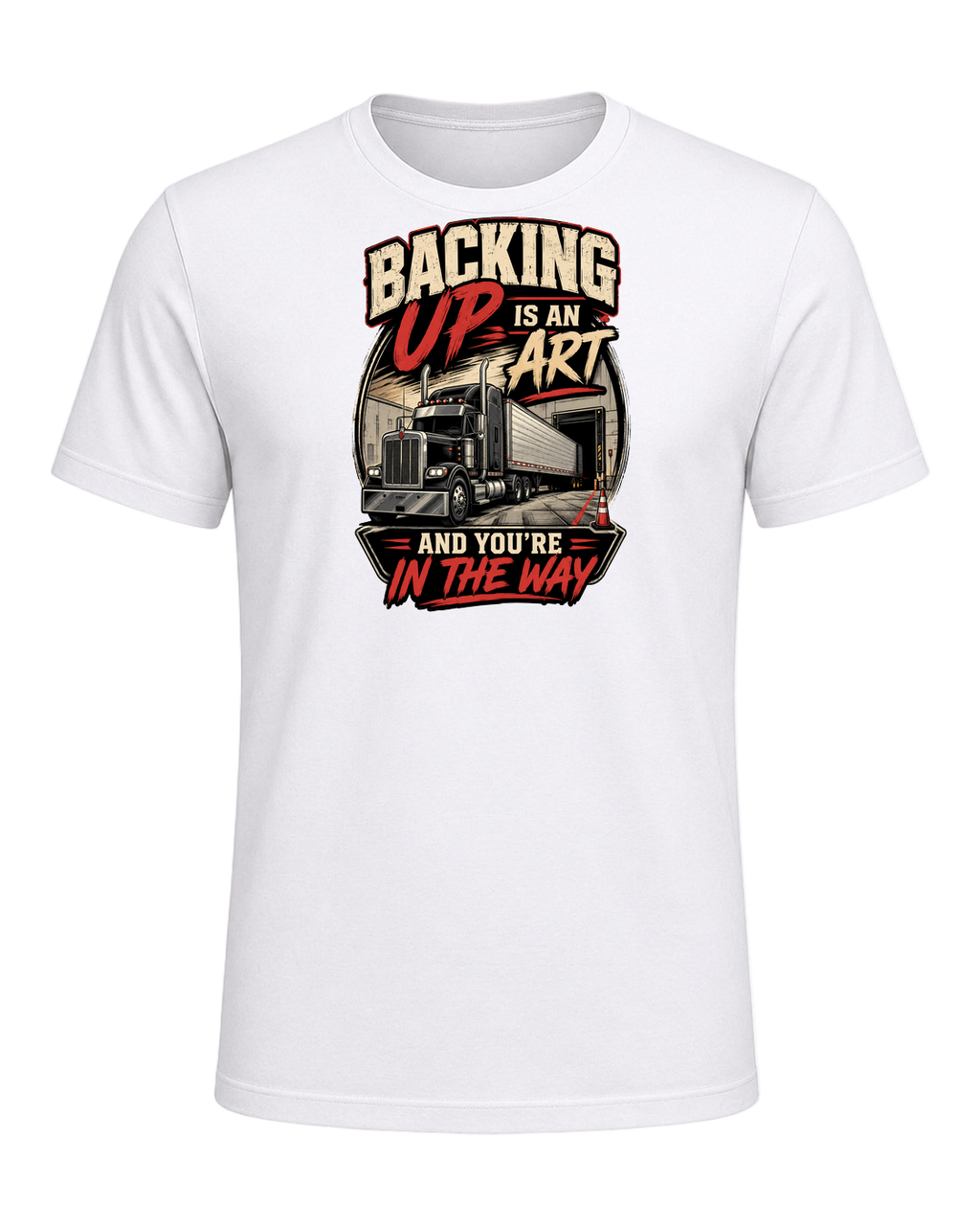 Backing up is an art and you're in the way — White