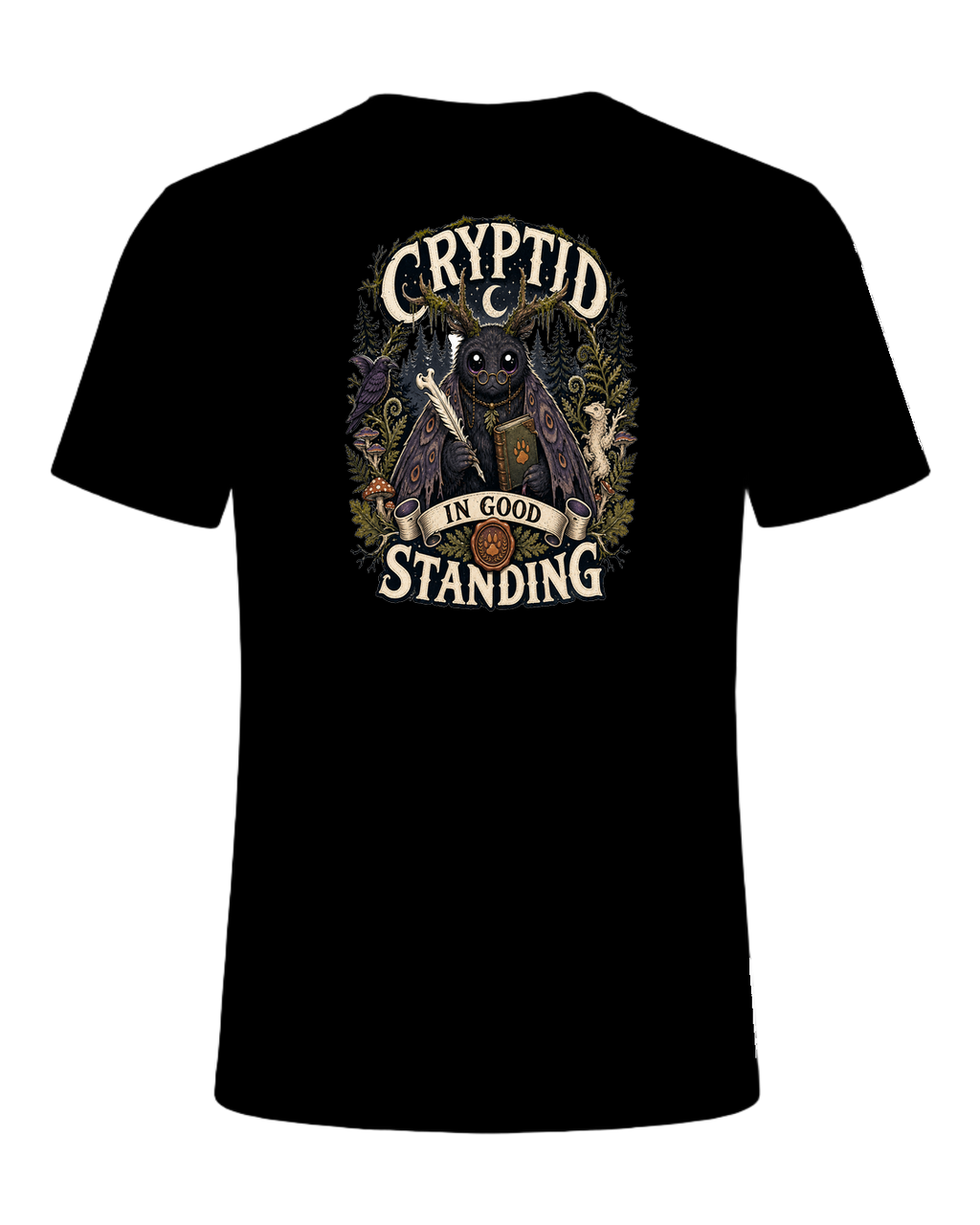 CRYPTID IN GOOD STANDING — Black