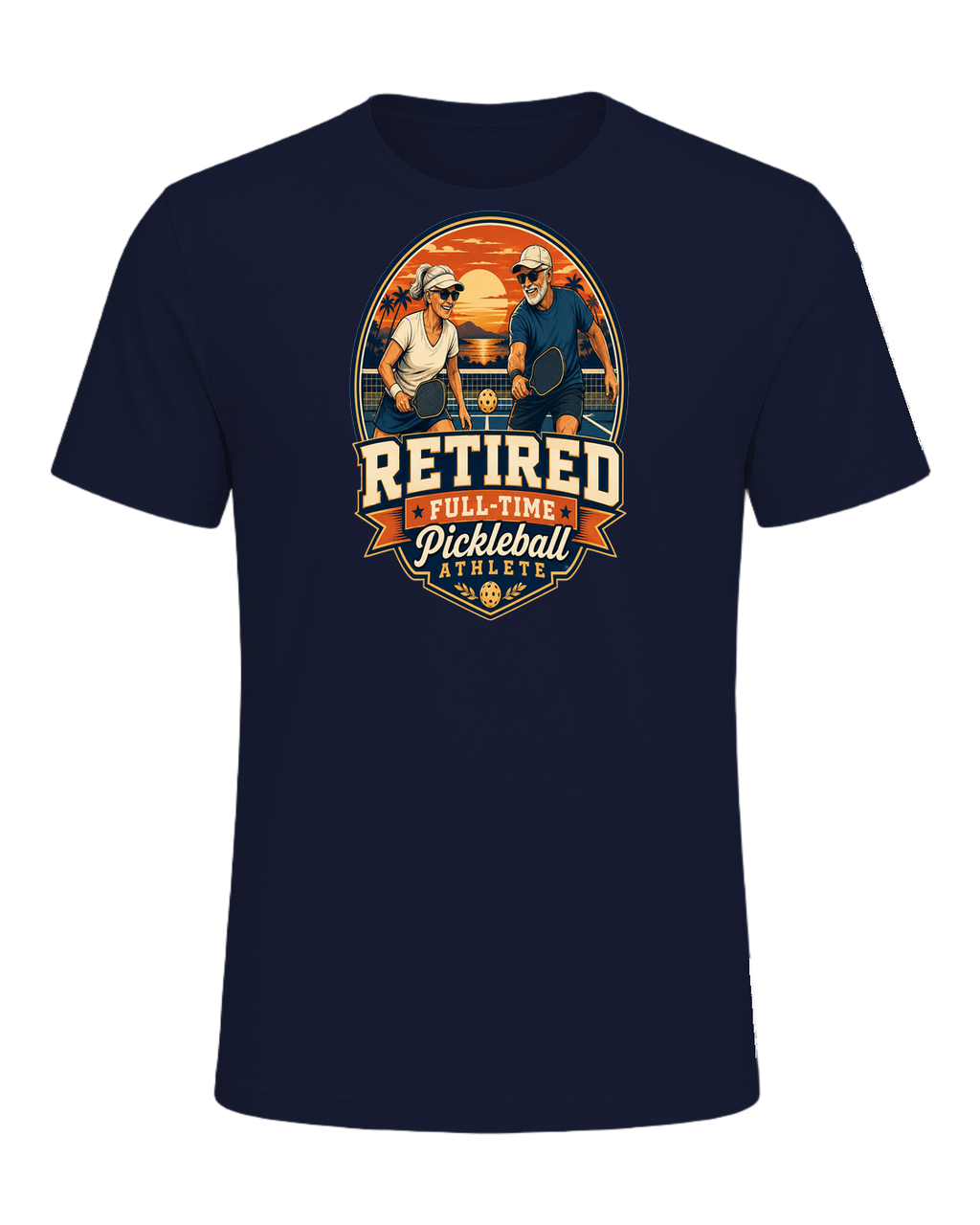 Pickleball Retirement — Navy