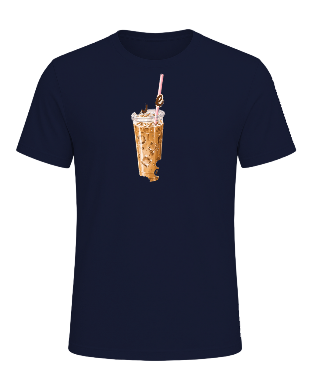 Iced Coffee Aesthetic — Navy