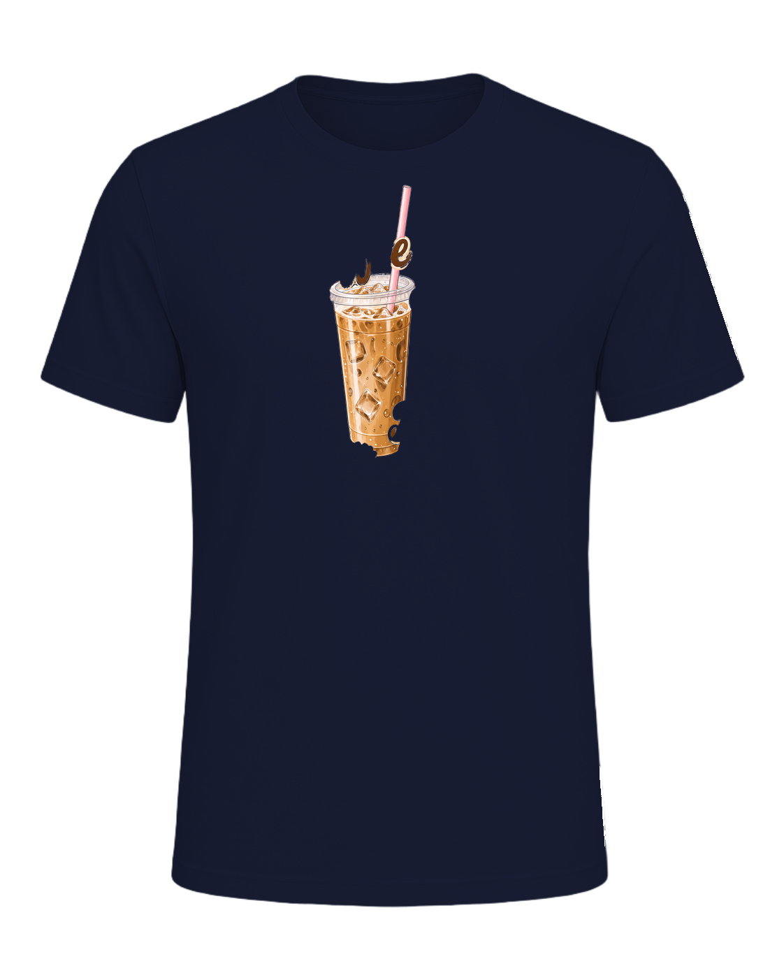 Iced Coffee Aesthetic — Navy