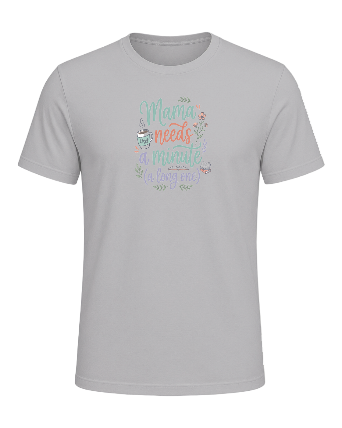 Mama needs a minute (a long one) — Athletic Heather