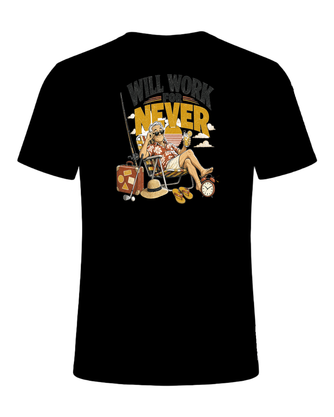 Will work for never — Black