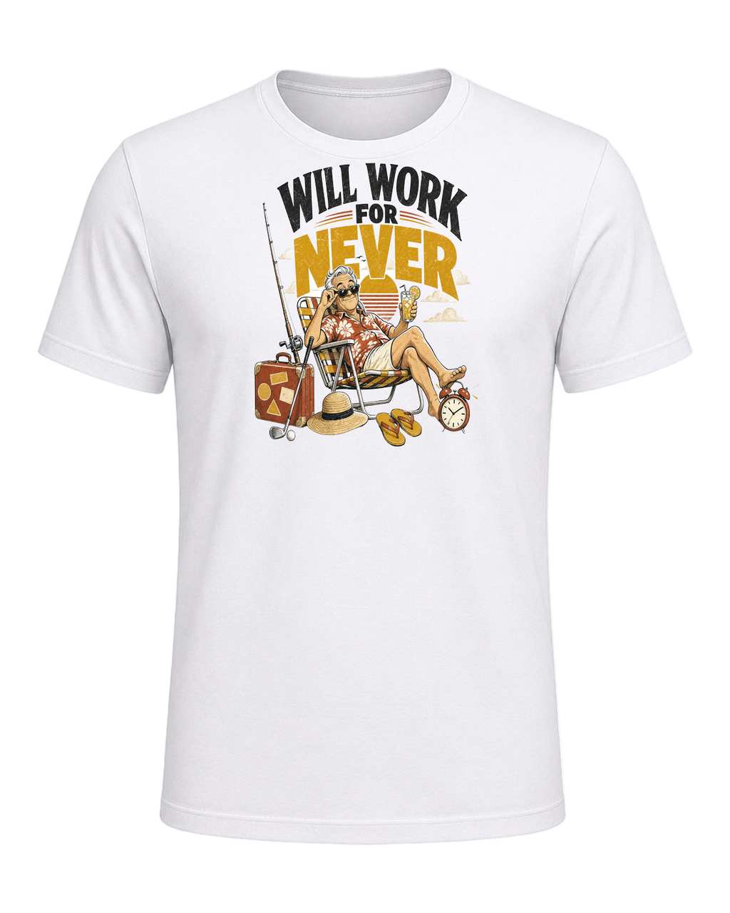 Will work for never — White