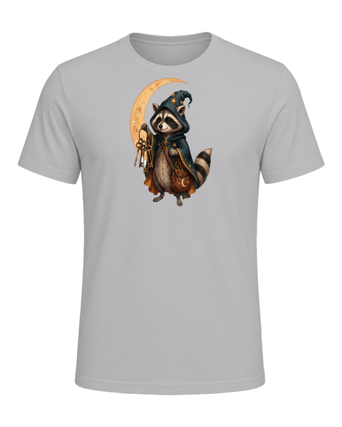 Raccoon Wizard Energy — Athletic Heather