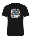 This Is My Venting Shirt Tee — Dark Grey Heather