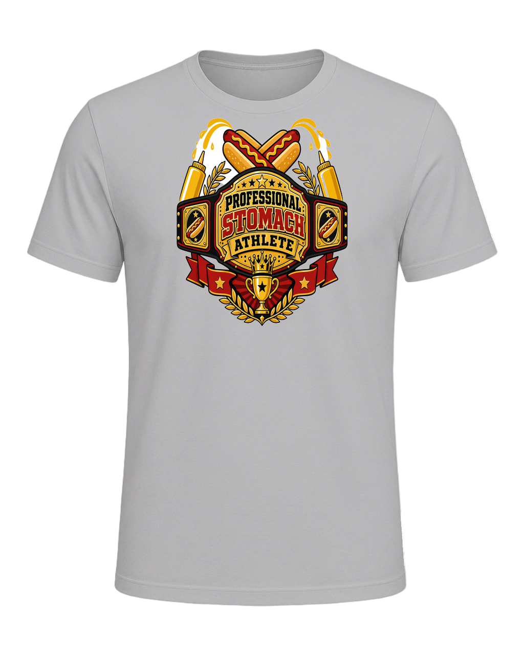 Competitive Eating — Athletic Heather