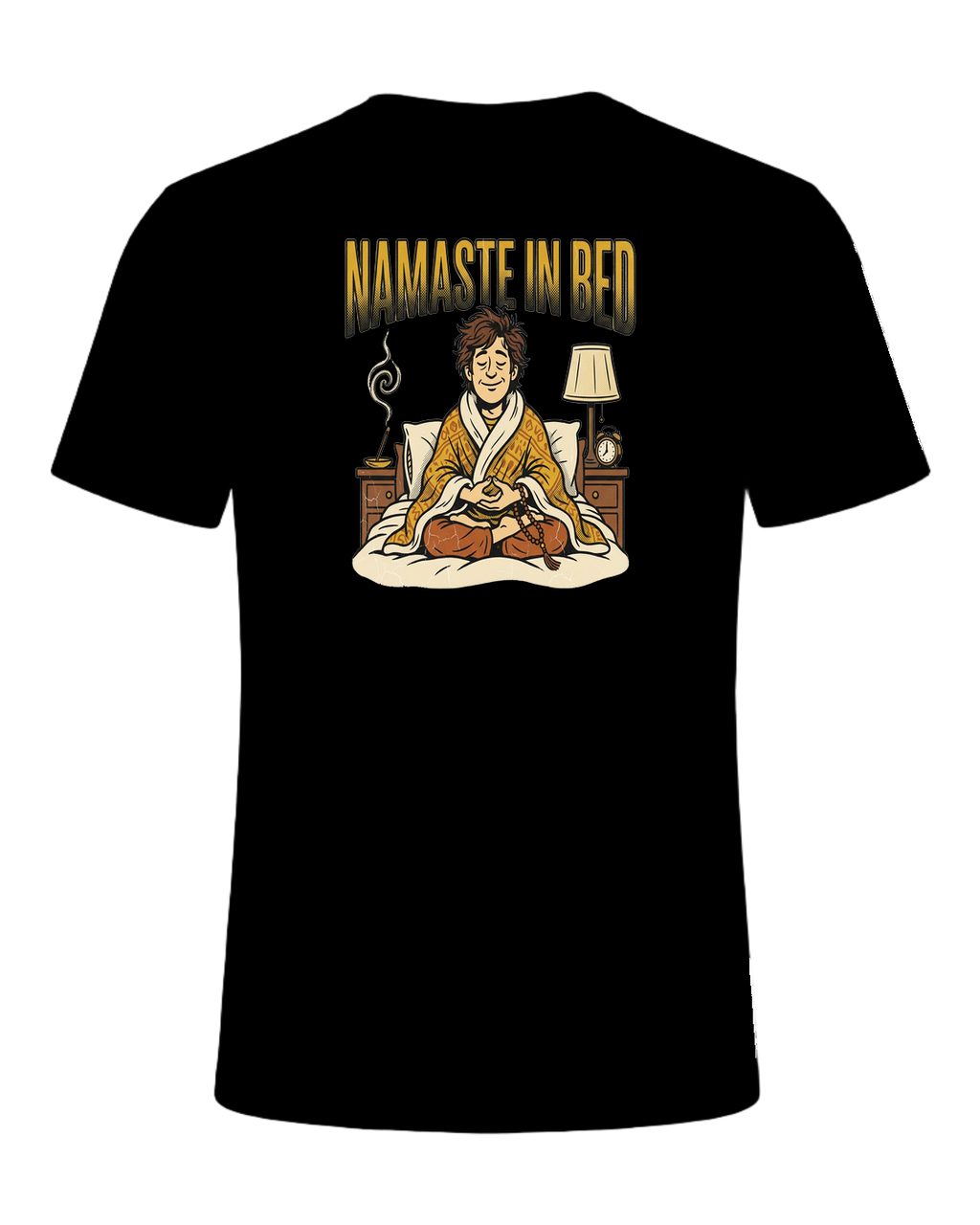 NAMASTE IN BED — Black