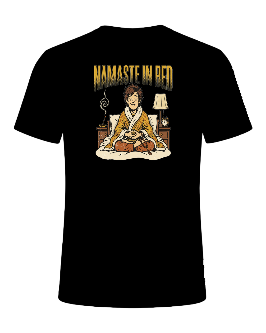 NAMASTE IN BED — Black