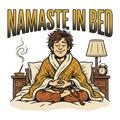 NAMASTE IN BED
