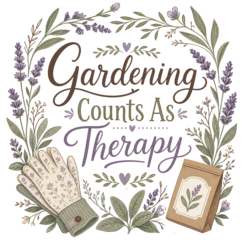 Gardening Counts As Therapy