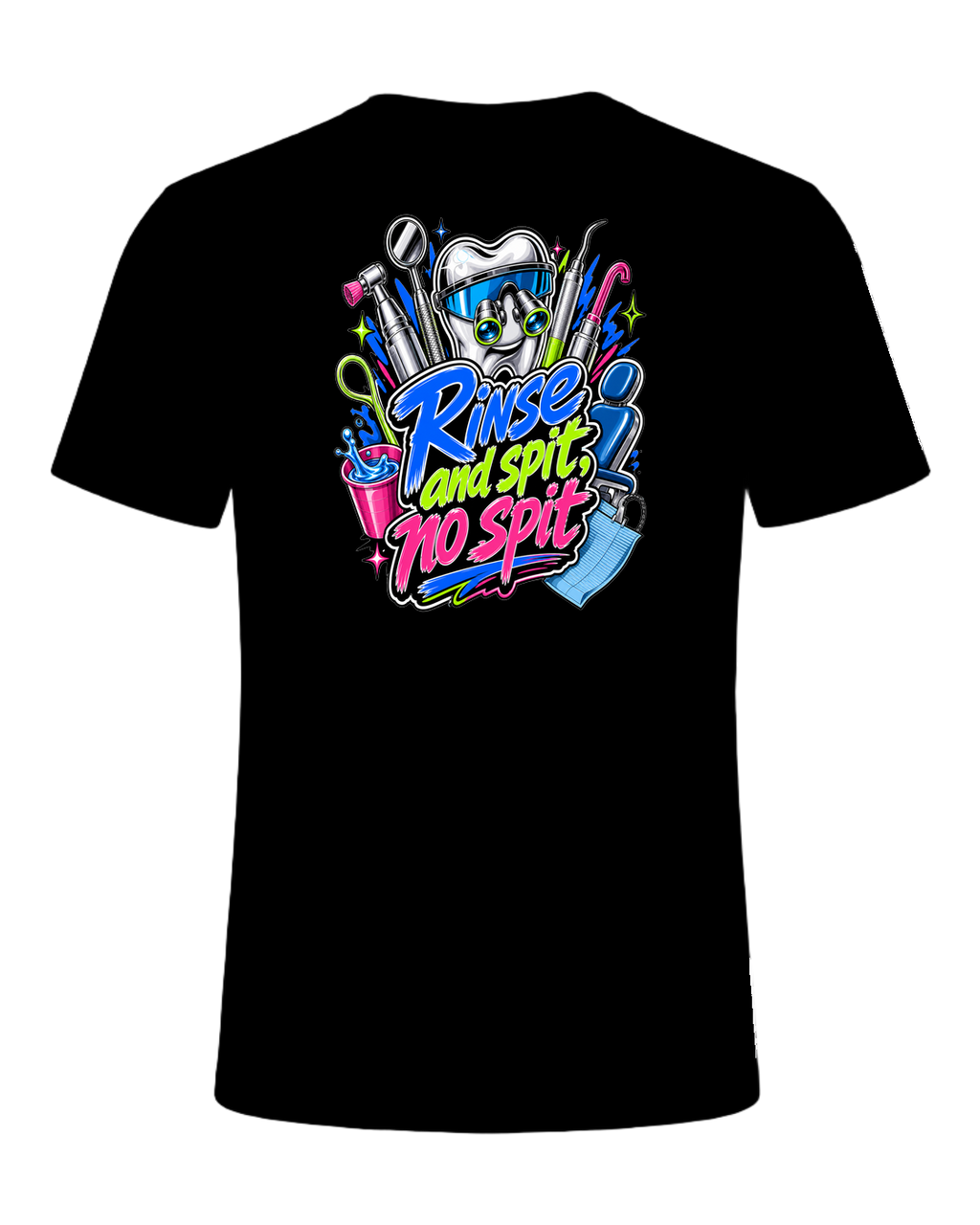 Rinse and spit, no spit — Black