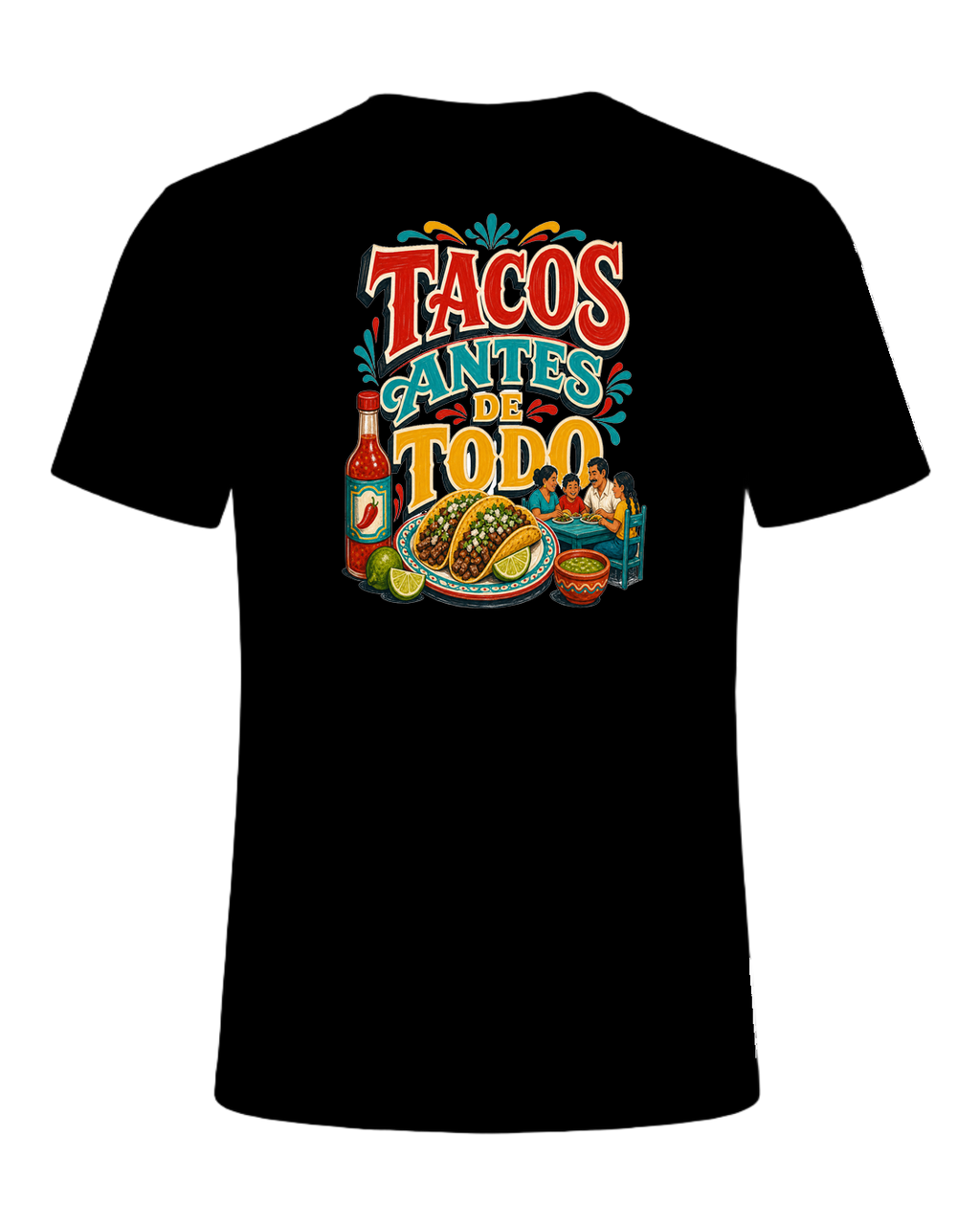 TACOS ANTES DE TODO — Black