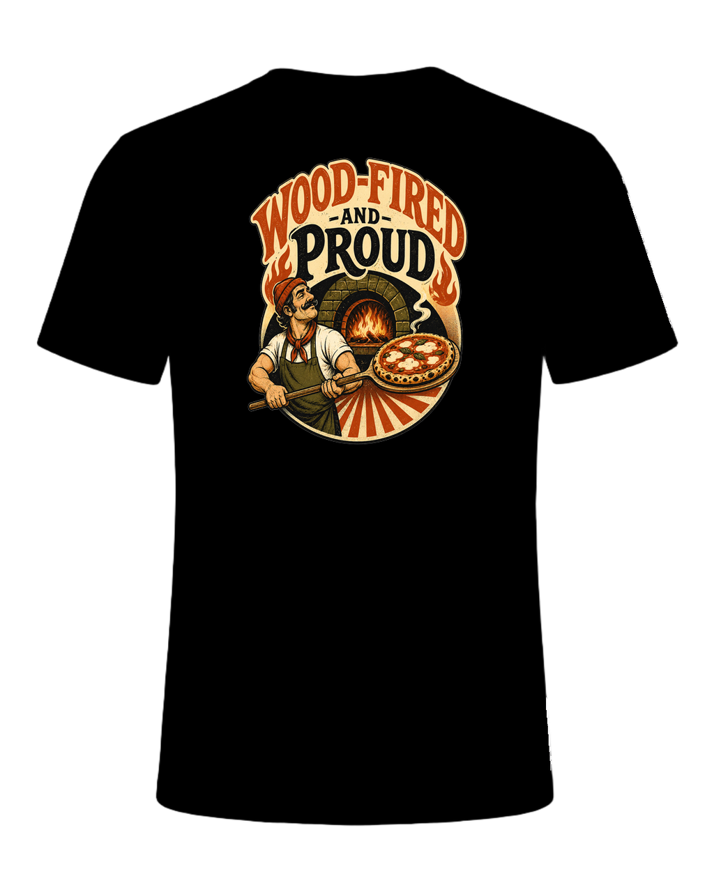 WOOD-FIRED AND PROUD — Black