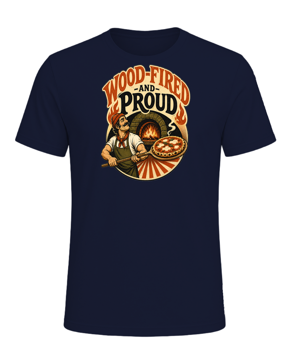 WOOD-FIRED AND PROUD — Navy