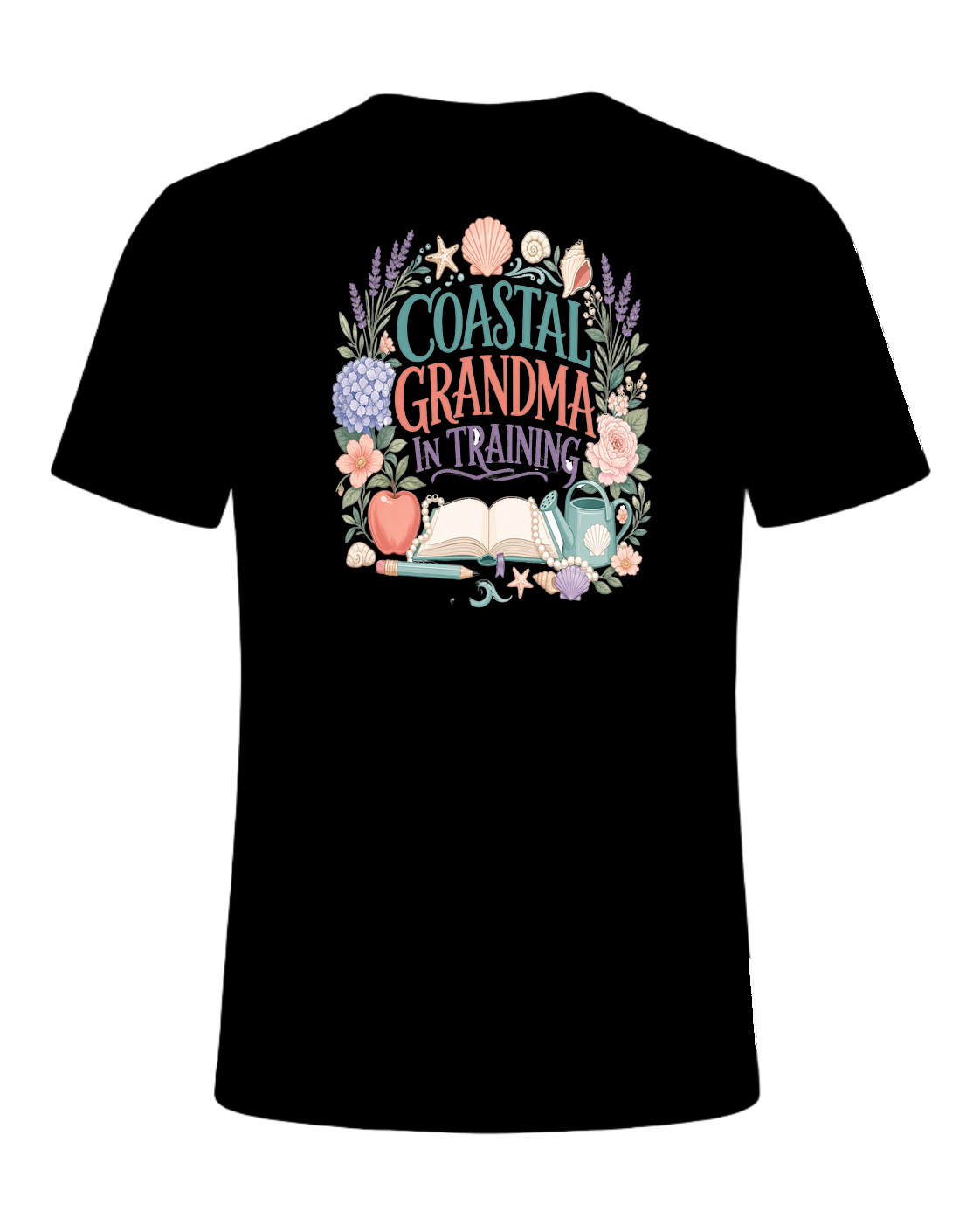 COASTAL GRANDMA IN TRAINING — Black