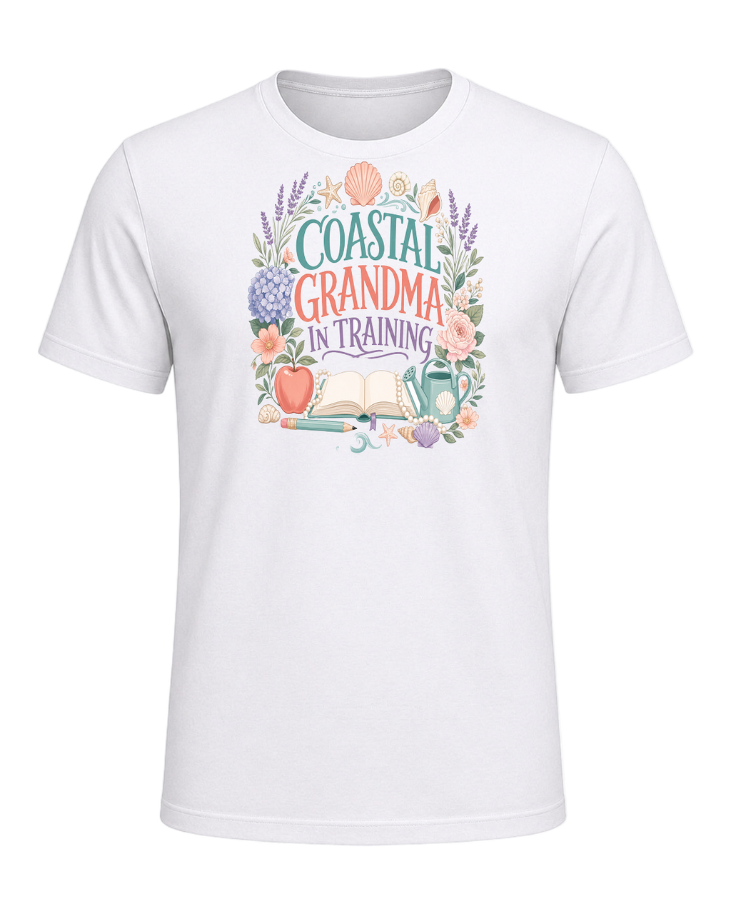 COASTAL GRANDMA IN TRAINING — White