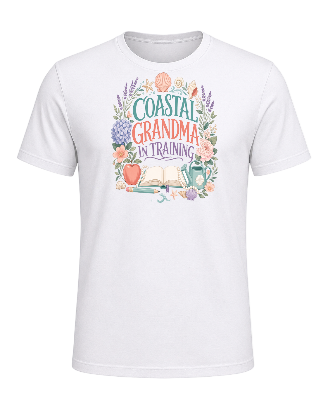 COASTAL GRANDMA IN TRAINING — White