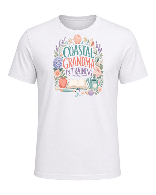 COASTAL GRANDMA IN TRAINING — White