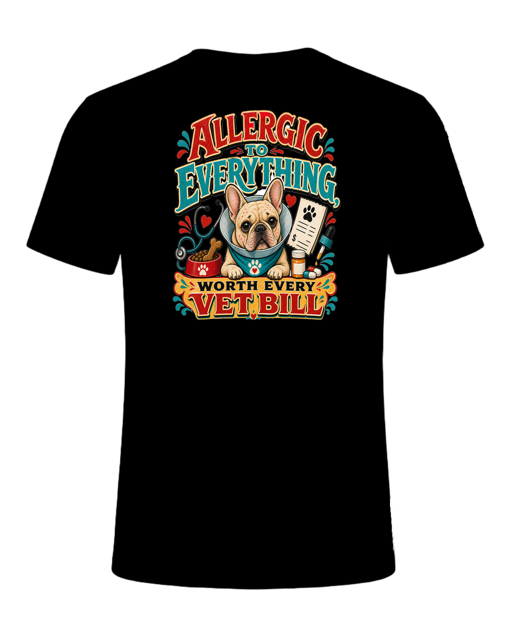 Allergic to Everything, Worth Every Vet Bill — Black