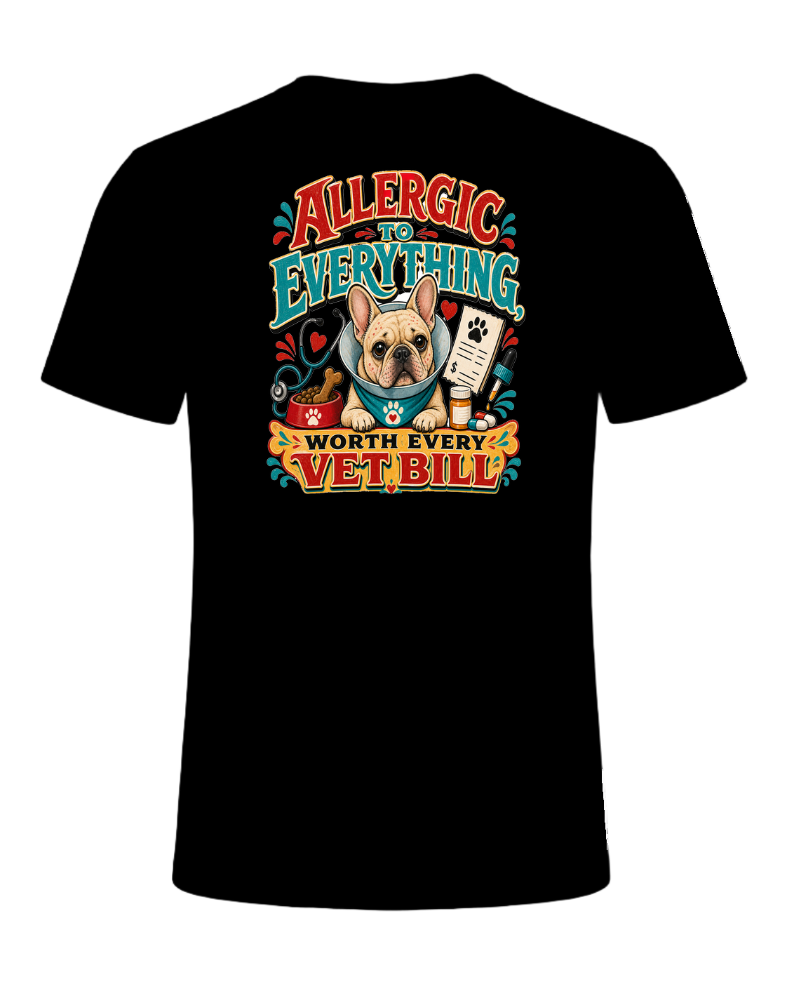 Allergic to Everything, Worth Every Vet Bill — Black