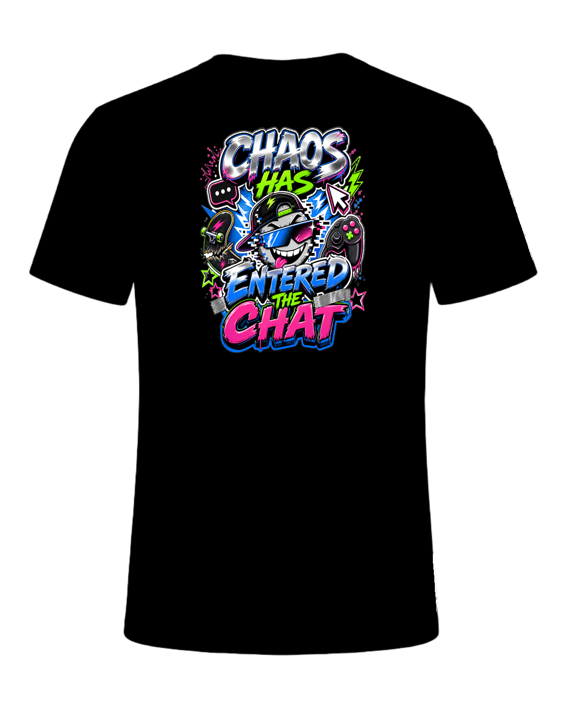 CHAOS HAS ENTERED THE CHAT — Black