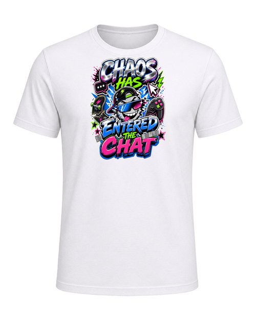 CHAOS HAS ENTERED THE CHAT — White