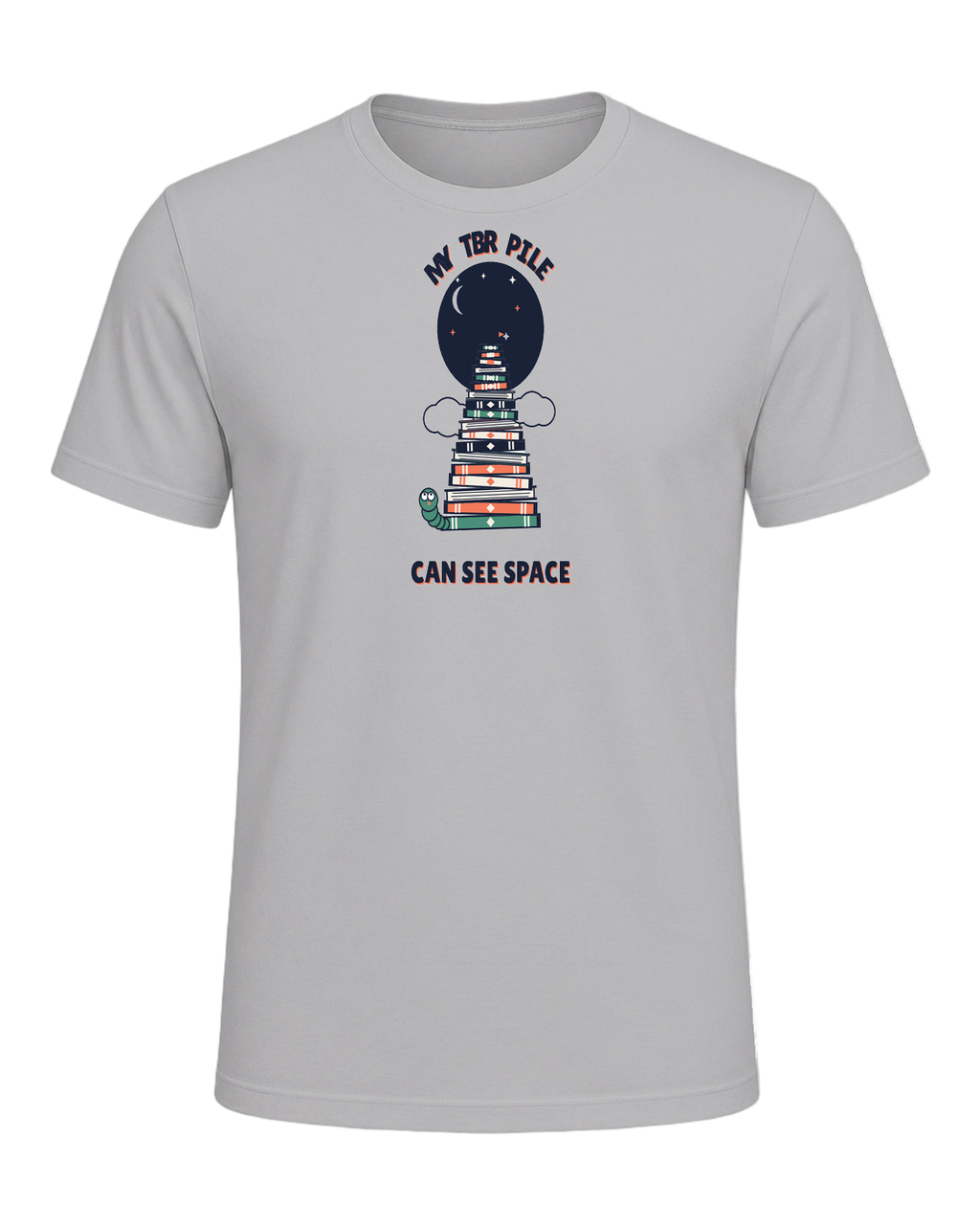 MY TBR PILE CAN SEE SPACE — Athletic Heather