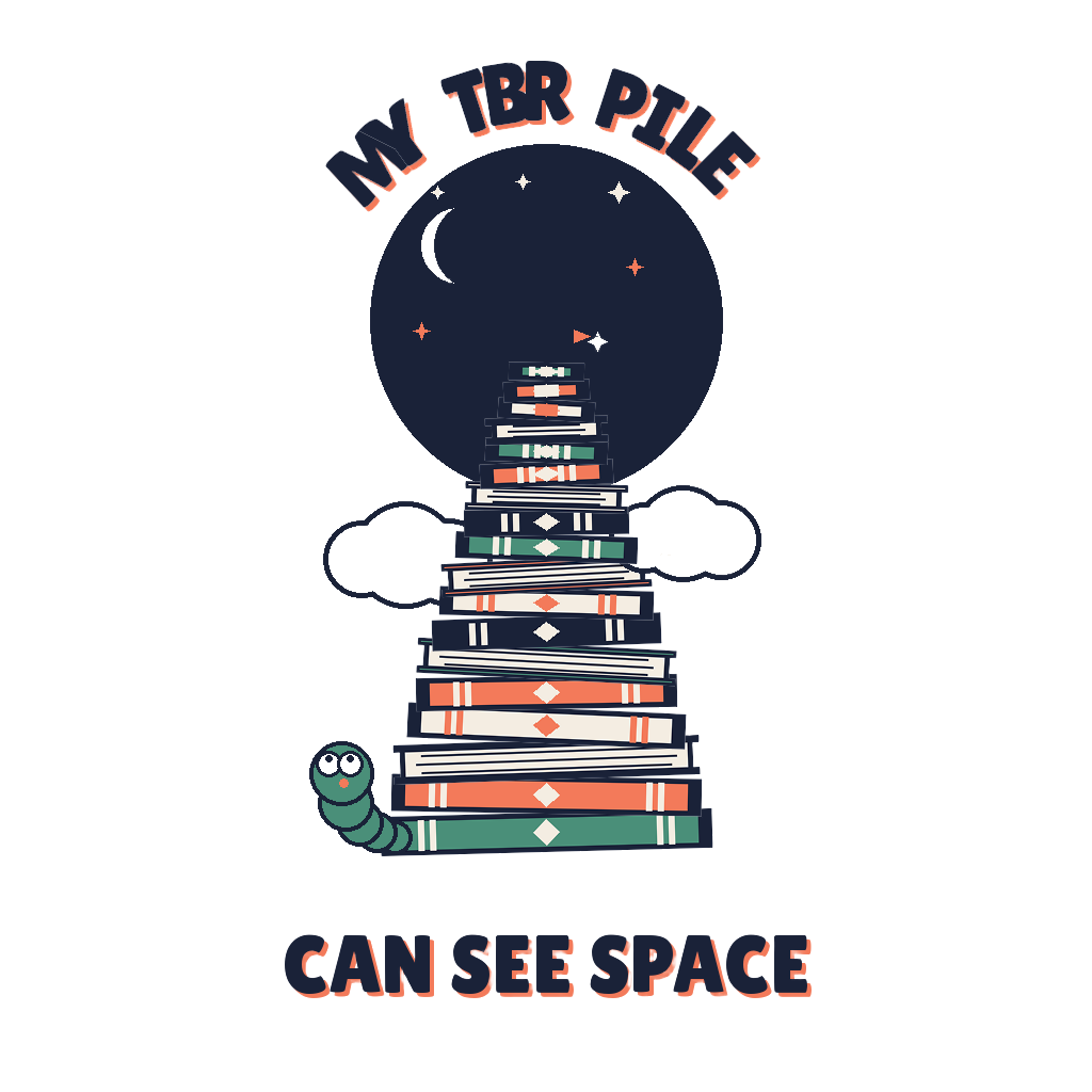 MY TBR PILE CAN SEE SPACE