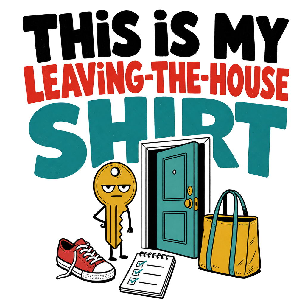 THIS IS MY LEAVING-THE-HOUSE SHIRT