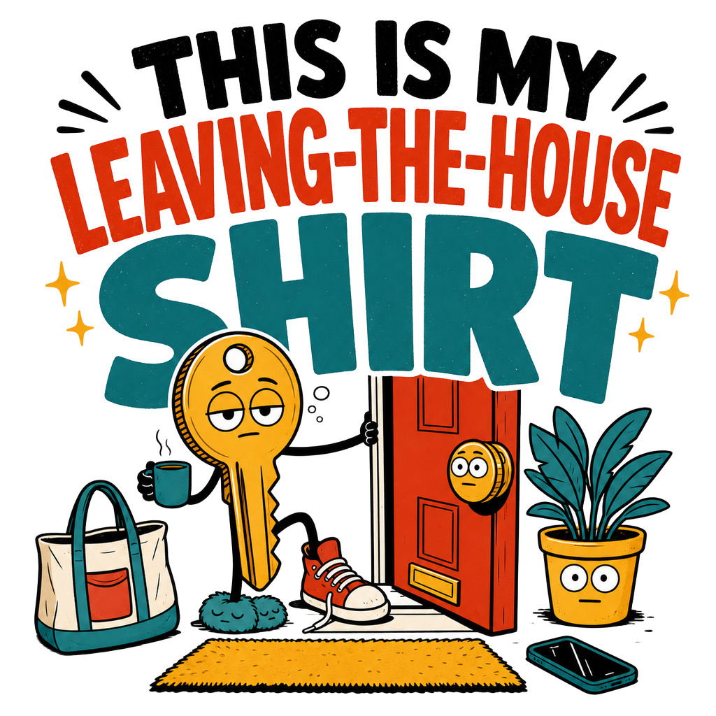 THIS IS MY LEAVING-THE-HOUSE SHIRT