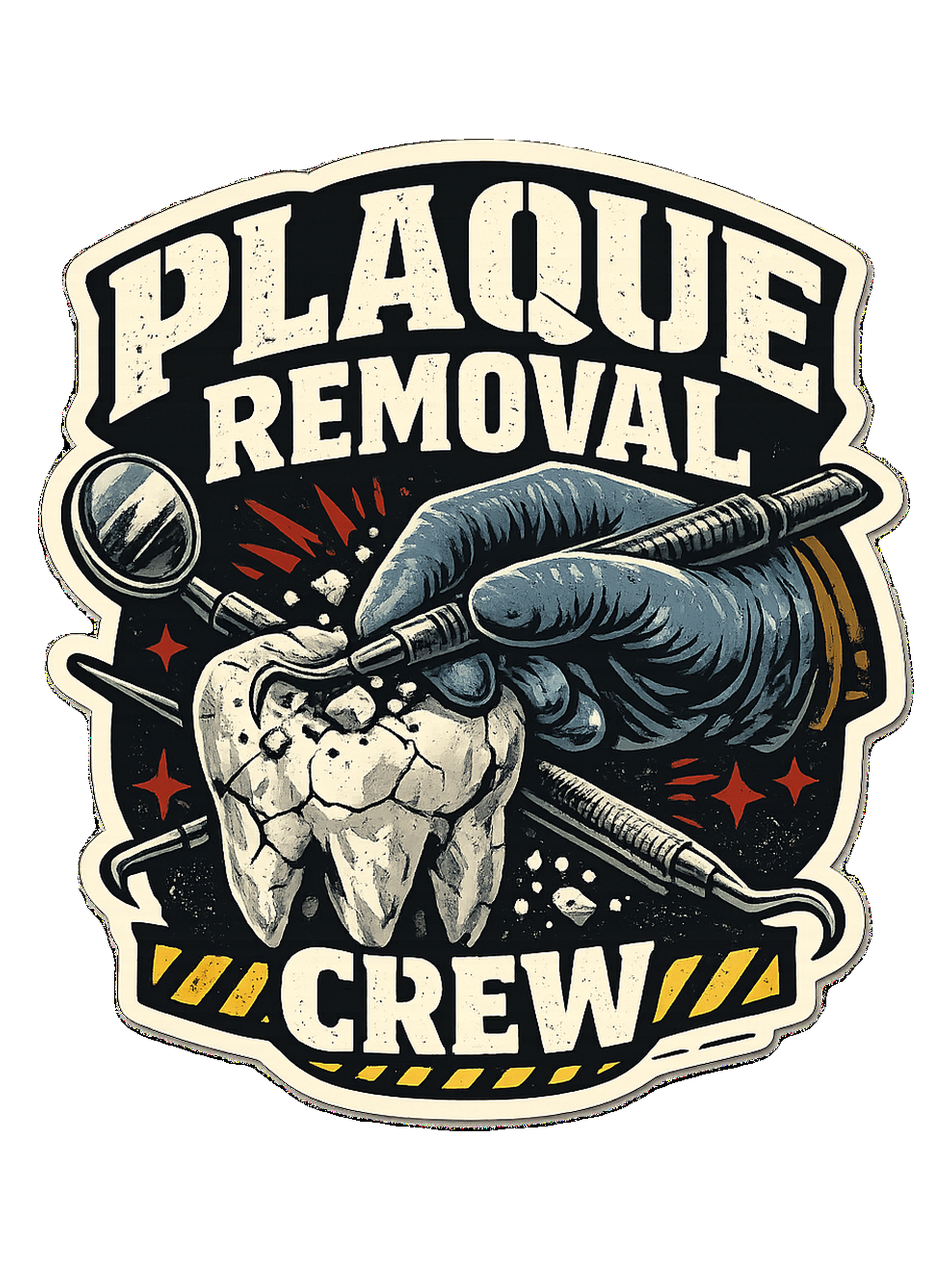 Plaque Removal Crew Tee
