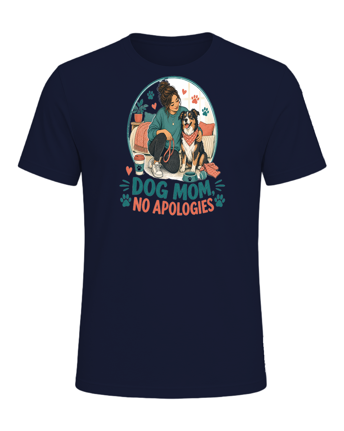 DOG MOM, NO APOLOGIES — Navy