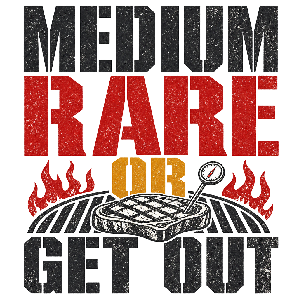 MEDIUM RARE OR GET OUT