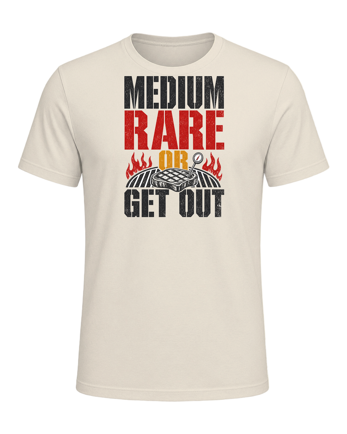MEDIUM RARE OR GET OUT — Heather Prism Natural