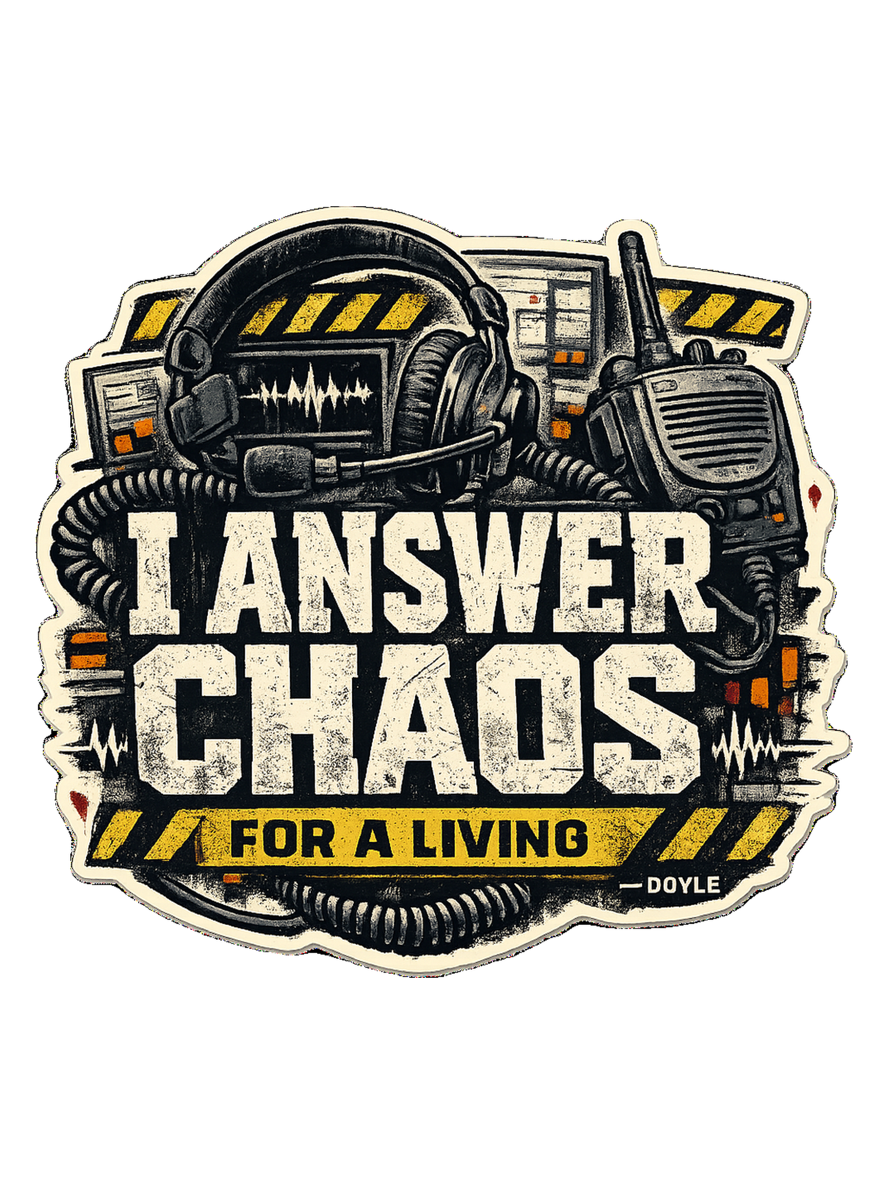 I Answer Chaos For A Living Tee
