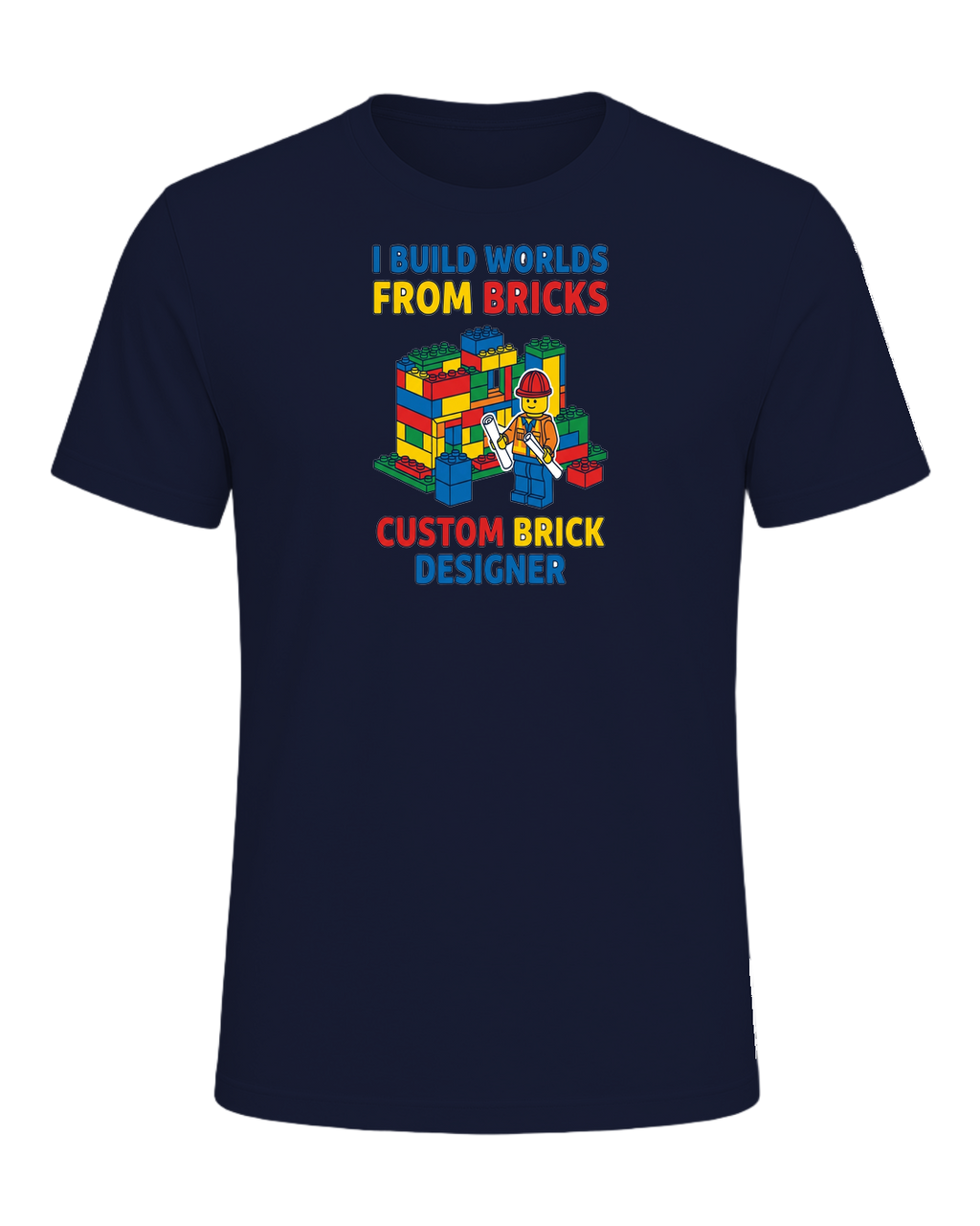 Brick Builder / Custom Brick Creations — Navy