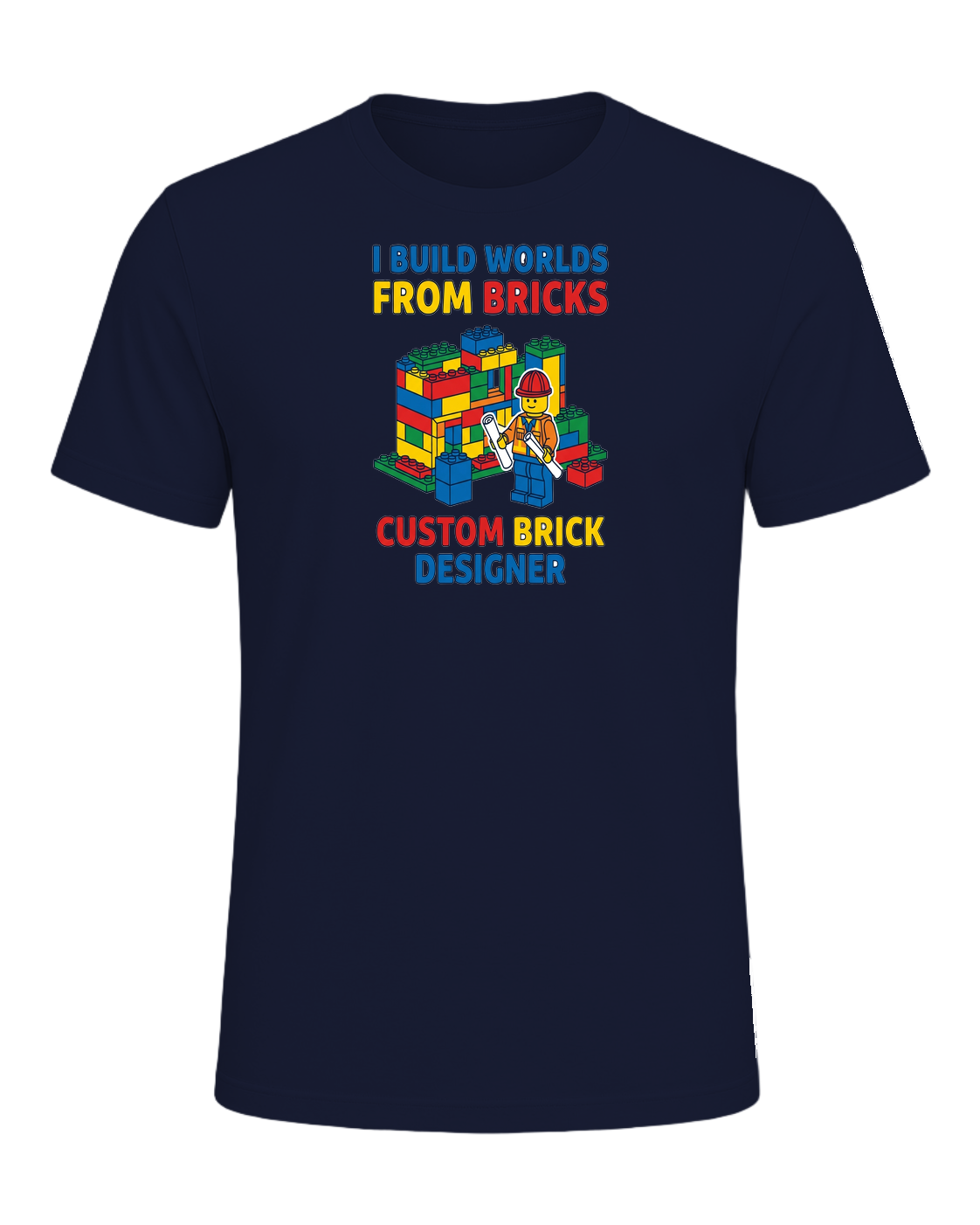 Brick Builder / Custom Brick Creations — Navy