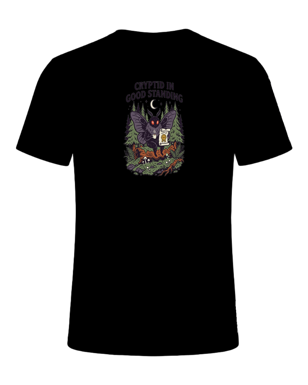 CRYPTID IN GOOD STANDING — Black