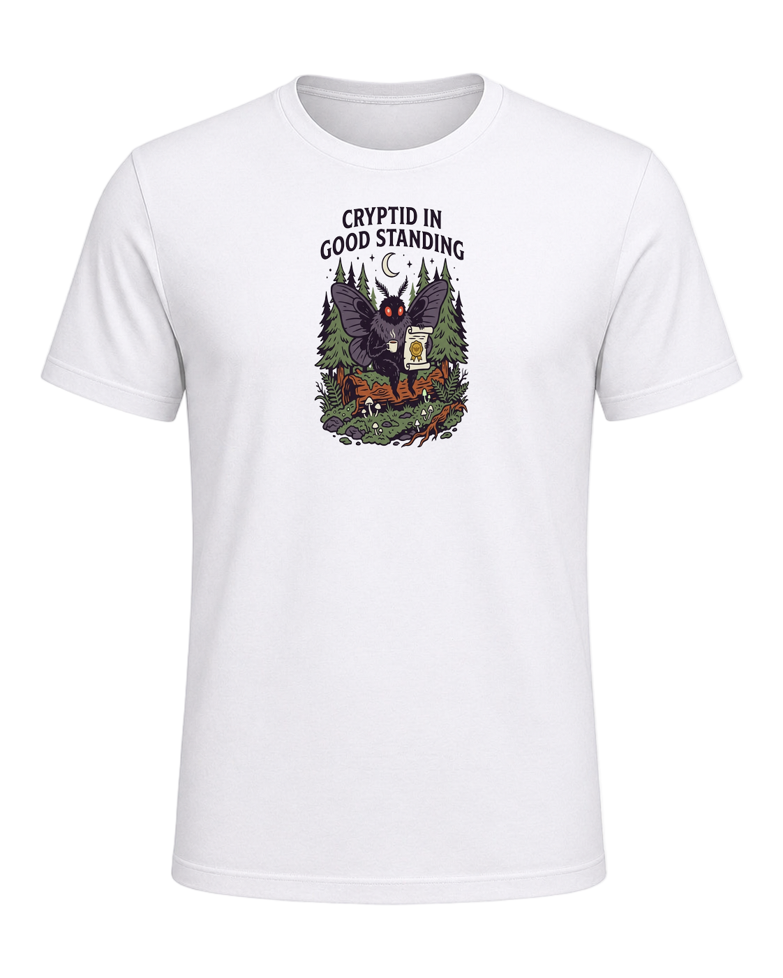 CRYPTID IN GOOD STANDING — White