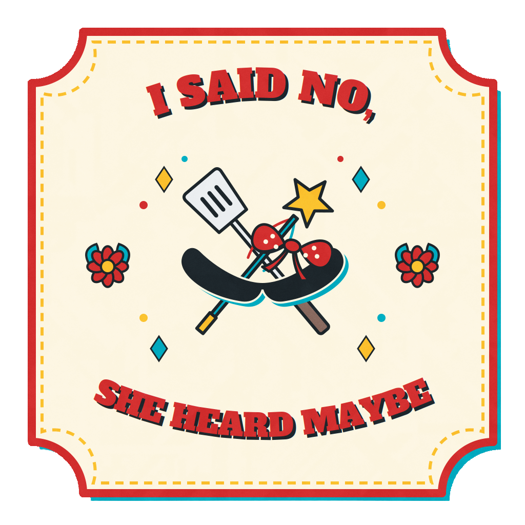 I said no, she heard maybe