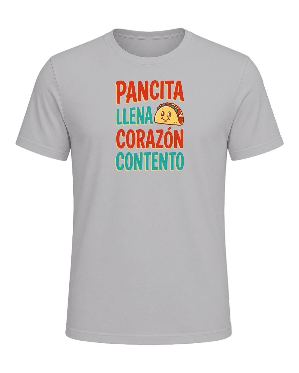 PANCITA LLENA CORAZÓN CONTENTO — Athletic Heather