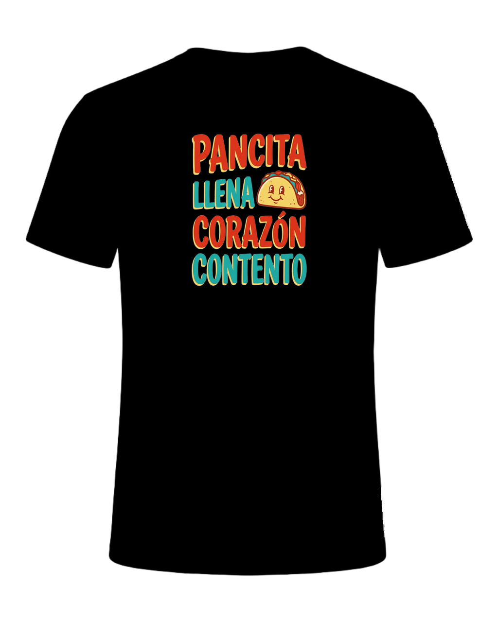 PANCITA LLENA CORAZÓN CONTENTO — Black