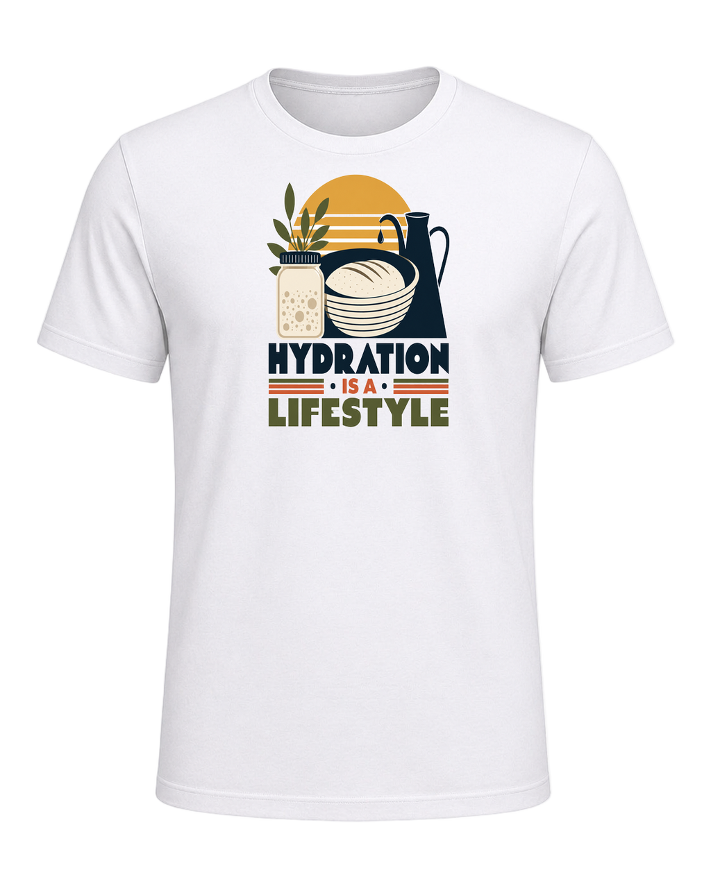 HYDRATION IS A LIFESTYLE — White