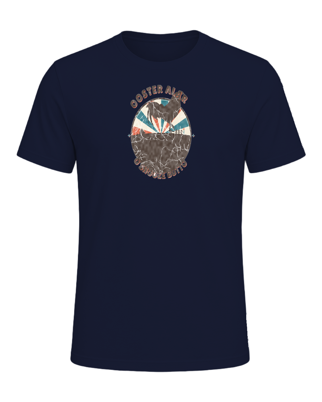 Rooster Alarm. No Snooze Button. — Navy