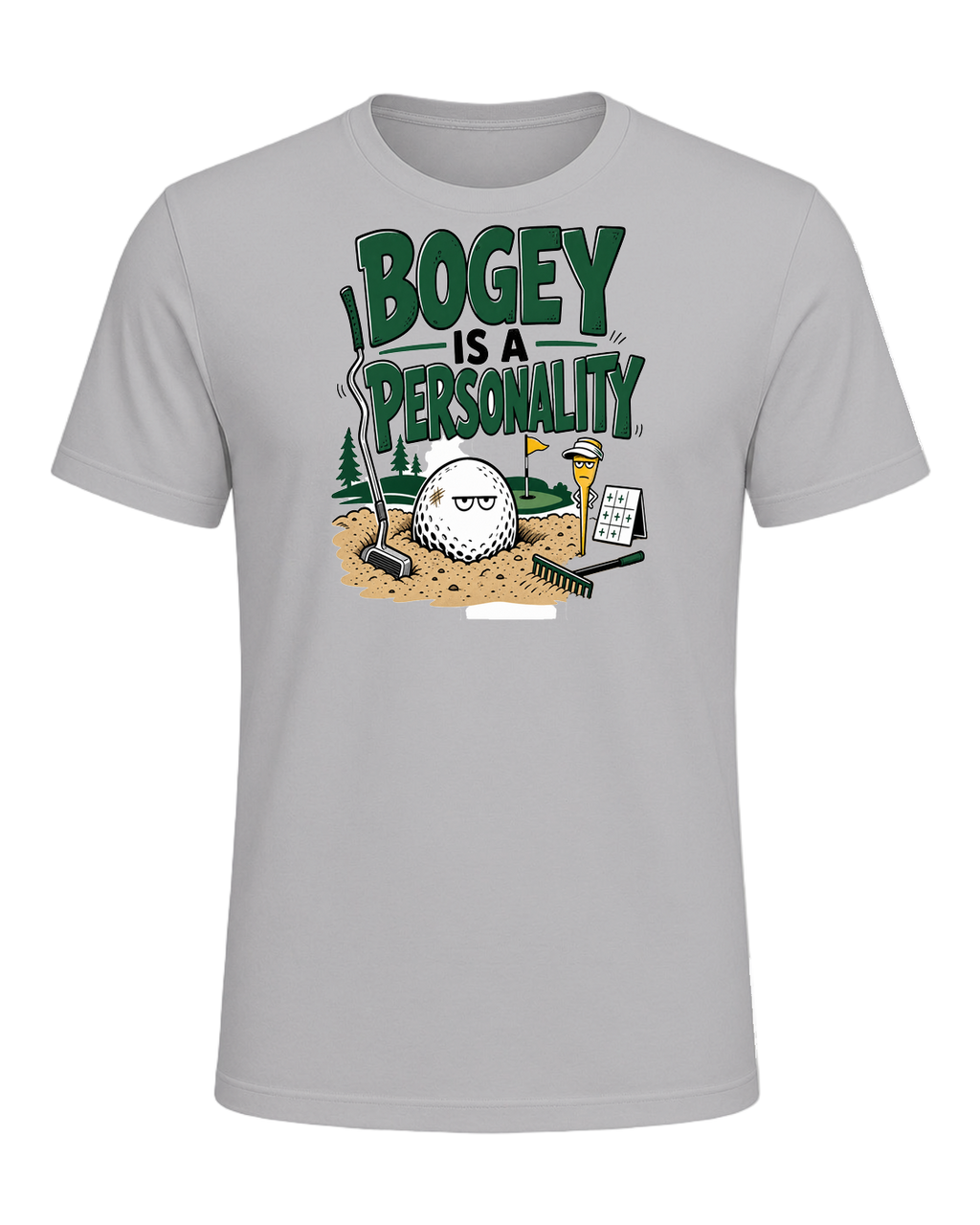 BOGEY IS A PERSONALITY — Athletic Heather